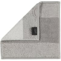 Cawö Cawö Two-Tone Gezichtsdoekje Platina 30x30