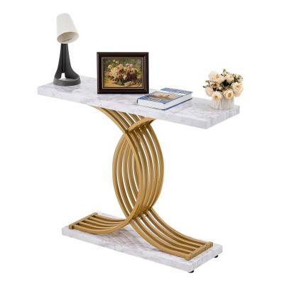 VEVOR Smalle Consoletafel Entreetafel 1-laags Bijzettafel Woonkamer