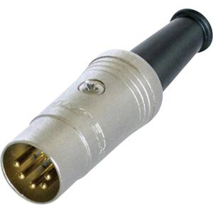 Rean AV NYS322G DIN-connector Stekker, recht Aantal polen: 5 Zwart 1 stuk(s)