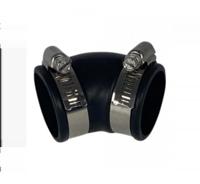 Air-Aqua Flexibele bocht (45°) 40mm