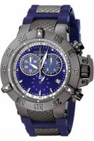 Horlogeband Invicta 5509.01 Staal/Silicoon Blauw - thumbnail