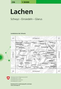 Wandelkaart - Topografische kaart 236 Lachen | Swisstopo