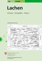 Wandelkaart - Topografische kaart 236 Lachen | Swisstopo - thumbnail