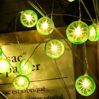 3m citroen Slice USB Plug romantische LED String vakantie licht 20 LEDs Teenage stijl warme Fairy decoratieve Lamp voor Kerstmis bruiloft slaapkame