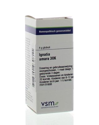 VSM Ignatia amara 30K (4 gr) VSM Ignatia amara 30K (4 gr)
