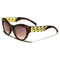 VG Eyewear zonnebril Cat Eye Gold Chain Brown vg29024 - thumbnail