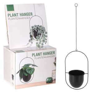 ProGarden Plantenhanger 20,5x15x39 cm zwart