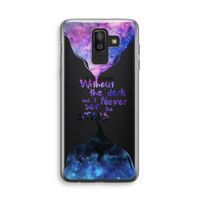 Stars quote: Samsung Galaxy J8 (2018) Transparant Hoesje