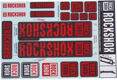 ROCKSHOX decor set