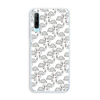 Zwanen: Huawei P Smart Pro Transparant Hoesje