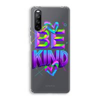 Be Kind: Sony Xperia 10 III Transparant Hoesje