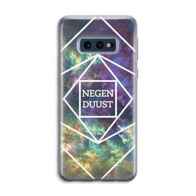Negenduust ruimte: Samsung Galaxy S10e Transparant Hoesje