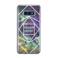 Negenduust ruimte: Samsung Galaxy S10e Transparant Hoesje
