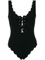 Marysia maillot de bain à détail de laçage - Noir