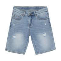 Denim Wide Short Blue Denim Medium Denim