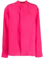 Sofie D'hoore chemise en lin à manches longues - Rose - thumbnail