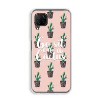 Cactus quote: Huawei P40 Lite Transparant Hoesje