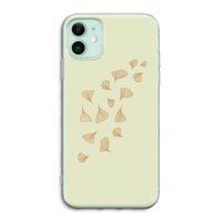 Falling Leaves: iPhone 11 Transparant Hoesje