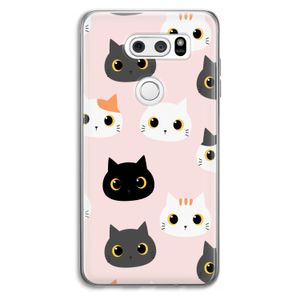 Katten: LG V30 Transparant Hoesje