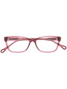 Chloé Eyewear lunettes de vue à monture carrée - Rose