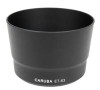 Caruba ET-63 Zonnekap zwart - thumbnail