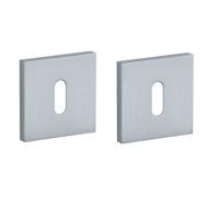 STILE | Sleutelrozetten | 53x53x7mm | Mat Chroom