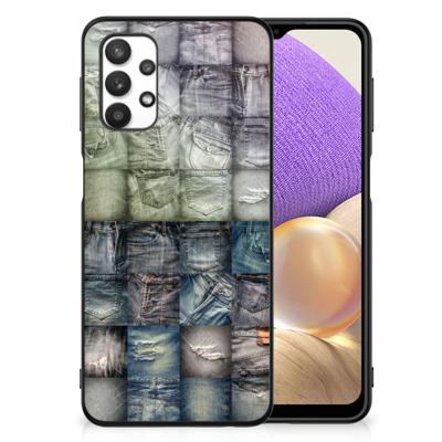 GSM Cover Samsung Galaxy A32 5G Spijkerbroeken