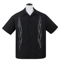 Flame N Hot Shirt Black / Charcoal-M | 49% korting - thumbnail
