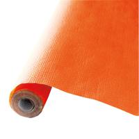 Givi Italia Tafelkleed op rol - papier - oranje - 120cm x 5m   - - thumbnail