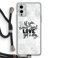 Partner in crime: OnePlus 9 Transparant Hoesje met koord