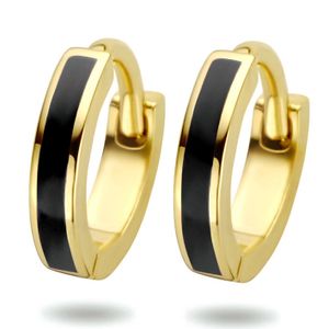 Klapoorringen Geelgoud Glanzend 1.8 mm x 9 mm