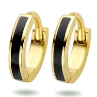 Klapoorringen Geelgoud Glanzend 1.8 mm x 9 mm