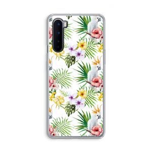 Gele kuif: OnePlus Nord Transparant Hoesje