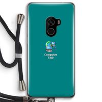 Win98: Xiaomi Mi Mix 2 Transparant Hoesje met koord