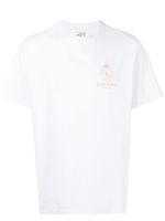 Sporty & Rich t-shirt en coton à logo imprimé - Blanc