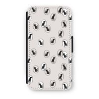 Miauw: iPhone X Flip Hoesje