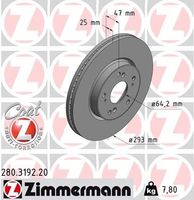 Remschijf COAT Z 280319220