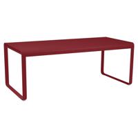 Fermob Bellevie tuintafel 196x90 cm Chili