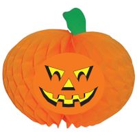 Halloween versiering pompoen decoratie 30 cm - thumbnail