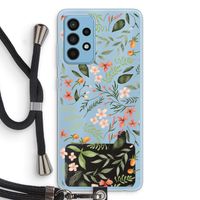 Sweet little flowers: Samsung Galaxy A52 Transparant Hoesje met koord