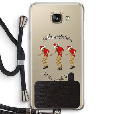 Jingle Ladies: Samsung Galaxy A5 (2016) Transparant Hoesje met koord