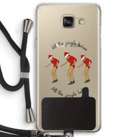 Jingle Ladies: Samsung Galaxy A5 (2016) Transparant Hoesje met koord