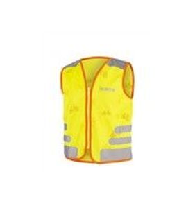 Wowow Reflectievest kids nutty jacket maat s geel