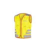 Wowow Reflectievest kids nutty jacket maat s geel