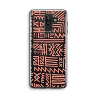 Marrakech Pink: Samsung Galaxy J8 (2018) Transparant Hoesje