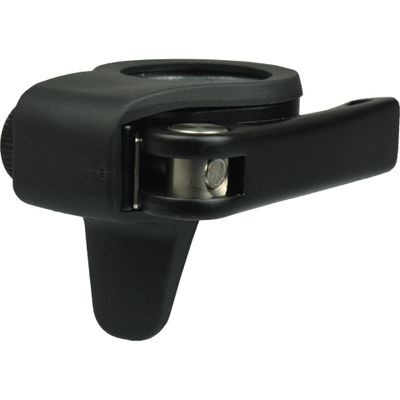 VWP zadelpenklem snelspanner met rubberstofkap 31,8mm zwart