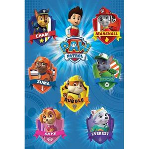 Decoratie poster Paw Patrol