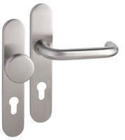 Cecil PF KL4 LS kruk R/vaste knop PC55mm rvs mat