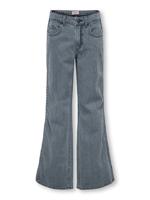 Kids ONLY winter jeansbroek meisjes - grijs - KogJuicy - wide leg fit Kids ONLY winter jeansbroek meisjes - grijs - KogJuicy - wide leg fit
