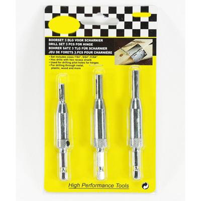 Benson Scharnierboren - 3-delig - 2.0 - 2.8 en 3.6 mm - boorset